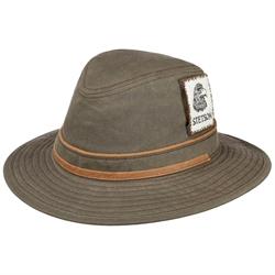 Stetson Traveller Vintage Wax Hat - Olive
