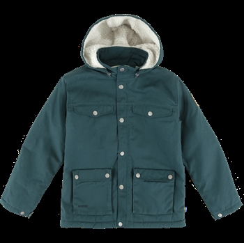 Fjällräven Kids Greenland Winter Jacket - Mountain Blue - Børnevinterjakke