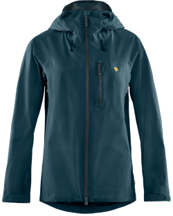 Fjällräven Bergtagen Lite Eco-Shell Jacket Women - Mountain Blue - Skaljakke