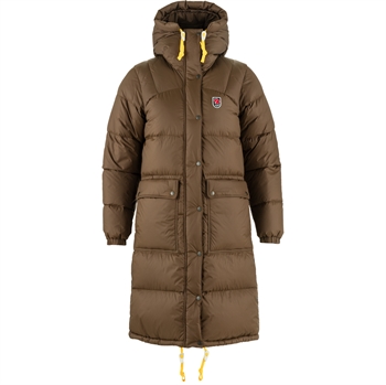 Fjällräven Expedition Long Down Parka Women - Dark Oak