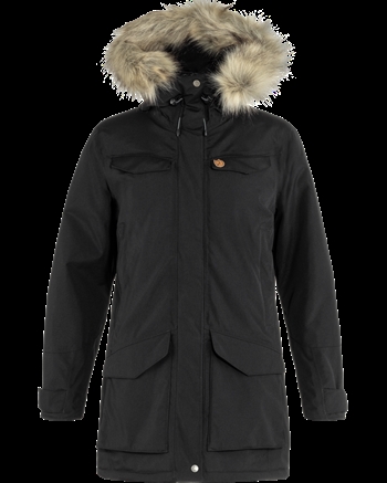 Fjällräven Nuuk Parka Women - Black - Vinterparka