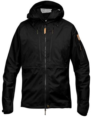 Fjällräven Keb Eco-Shell Jacket Men - Black - Skaljakke