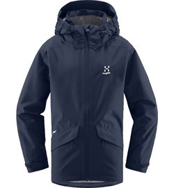 Haglöfs Mila Jacket Junior - Tarn Blue - Børne-regnjakke