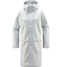 Haglöfs Aria Proof Parka Women - Stone Grey - Lang Skaljakke