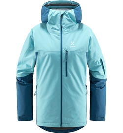 Haglöfs Gondol Insulated Jacket Women - Dark Ocean/Frost Blue - Skijakke