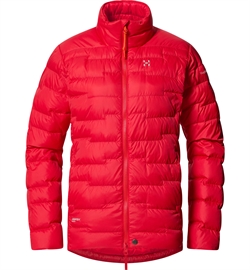 Haglöfs ROC Flash Down Jacket Women - Bright Red - Dunjakke