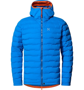 Haglöfs Spitz Down Hood Men - Electric Blue - Dunjakke