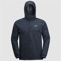 Jack Wolfskin Stormy Point Jacket Men - Night Blue - Skaljakke