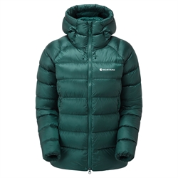 Montane Anti-Freeze XT Packable Hooded Down Jacket Womens - Dark Wakame Green - Dunjakke