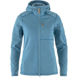 Fjällräven Keb Fleece Hoodie Women - Dawn Blue