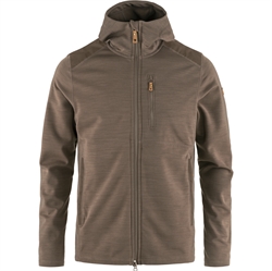 Fjällräven Keb Fleece Hoodie Men - Suede Brown