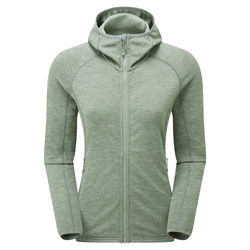 Montane Protium Hoodie Womens - Eucalyptus - Mellemlag