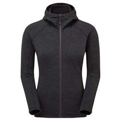Montane Fem Protium Hoodie Womens - Charcoal - Mellemlag