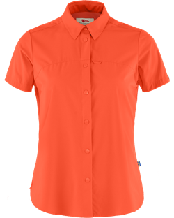 Fjällräven High Coast Lite Shirt SS Women - Rowan Red