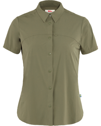 Fjällräven High Coast Lite Shirt SS Women - Green
