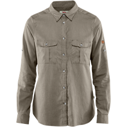 Fjällräven Övik Travel Shirt LS Women [Fog]