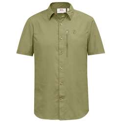 Fjällräven Abisko Hike Shirt SS Men - Savanna/Ensfarvet - Kortærmet skjorte