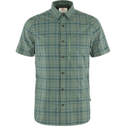 Fjällräven Abisko Hike Shirt SS Men - Arctic Green/Patina Green - Kortærmet skjorte