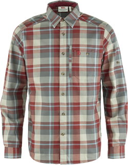 Fjällräven Fjällglim Shirt - Red Oak/Basalt - Herreskjorte
