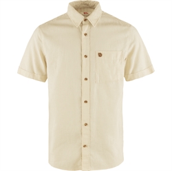 Fjällräven Övik Travel SS Men - Chalk White - Kortærmet skjorte
