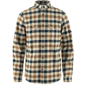 Fjällräven Skog Shirt Men - Fossil/Dark Navy