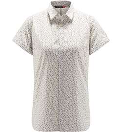 Haglöfs Idun SS Shirt Women - Soft White Flower