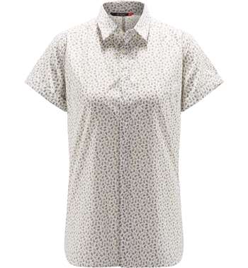 Haglöfs Idun SS Shirt Women - Soft White Flower