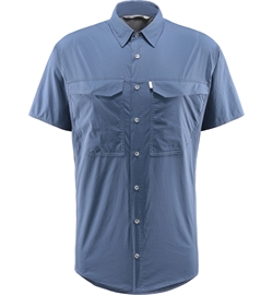 Haglöfs Salo SS Shirt Men - Tarn Blue - Kortærmet skjorte