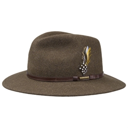 Stetson Newberg VitaFelt Traveller Hat [Brown]