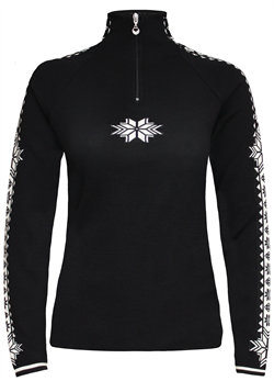 Dale of Norway Geilo Feminine Sweater - Black/Off White