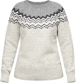 Fjällräven Övik Knit Sweater Women - Grey - Damestrik