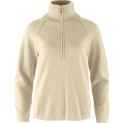 Fjällräven Övik Lite Half Zip Women - Light Beige