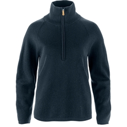 Fjällräven Övik Lite Half Zip Women - Dark Navy