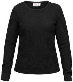 Fjällräven Övik Structure Sweater Women [Dark Grey]