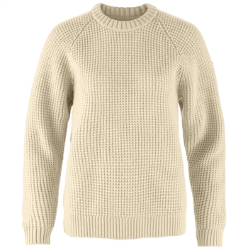Fjällräven Övik Waffle Knit Women - Light Beige