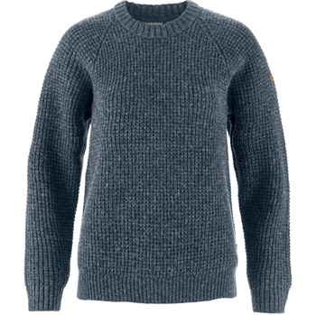 Fjällräven Övik Waffle Knit Women - Navy