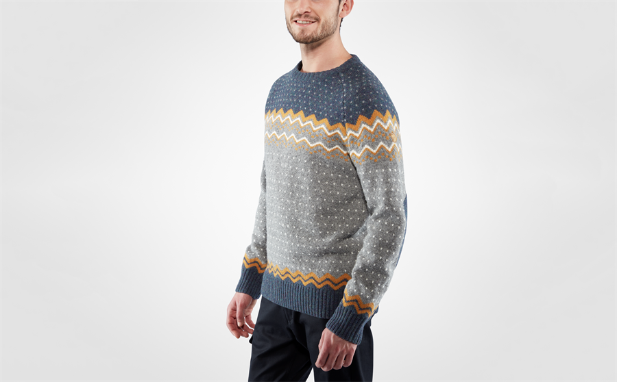 travl inflation Vælge Fjällräven Övik Knit Sweater Men - Dark Navy