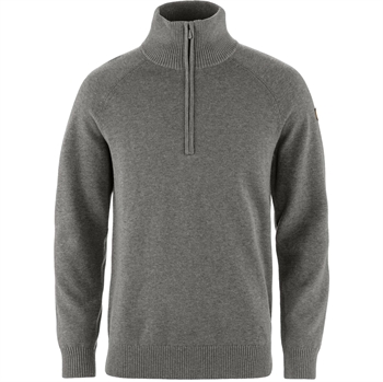 Fjällräven Övik Lite Half Zip Men - Grey/Melange