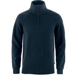 Fjällräven Övik Lite Half Zip Men - Dark Navy