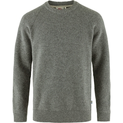 Fjällräven Övik Rib Sweater Men - Grey - Herre uldstrik