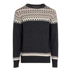 Fuza Wool Alp Sweater Men - Coal