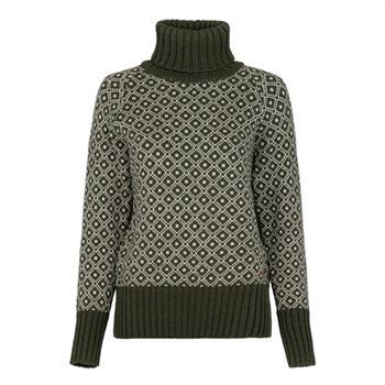 Fuza Wool Lila Sweater Woman - Olive