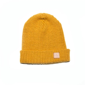 Fuza Wool C-Beanie - Okker