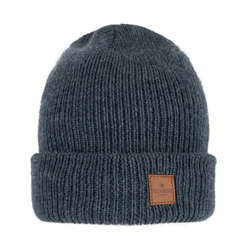 Fuza Wool C-Beanie - Silver Blue