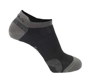 Aclima Ankle Socks 2-pak - Iron Gate/Jet Black - Unisex