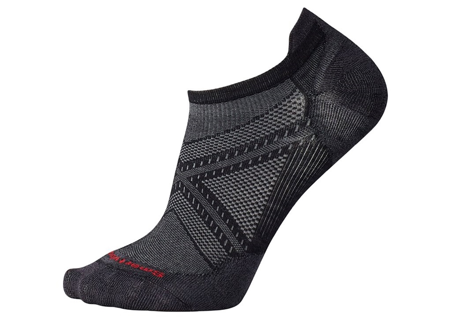 Smartwool PhD Run Micro Socks [Black/Black] Ultra Light Cushion