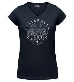 Fjällräven Classic DK T-shirt Women [Navy]