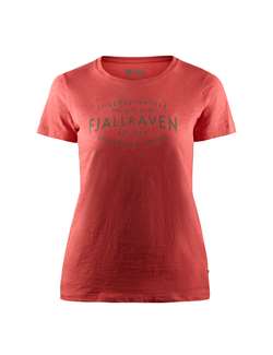 Fjällräven Est. 1960 T-shirt Women - Dahlia - T-shirt