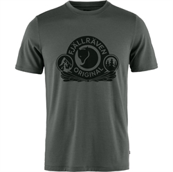 Fjällräven Abisko Wool Classic SS T-shirt - Basalt - T-shirt
