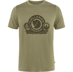 Fjällräven Abisko Wool Classic SS T-shirt - Light Olive - T-shirt